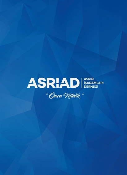 ASRİAD, inancından kaynaklanan büyük bir sorumluluk anlayışı ile iş hayatında var olmak, örgütlü bir yapı oluşturmak ve sorumluluğunun gereğini hakkıyla
